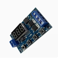 DC 12V 24V double MOS LED relais temporisé numérique déclencheur Cycle minuterie retard interrupteur Circuit imprimé HCW-M135 Module de commande de synchronisation