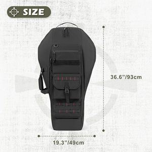 Échantillon gratuit de porte-flèches à 3 tubes pour tir à l'arc, sac de poche avec ceinture réglable pour tir à l'arc recurve et composé, chasse - Product Image 5