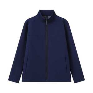 Softshell <b>Windbreaker</b> Stand-Up Collar Unisex Windproof Autumn Winter Warmth Technical Outdoor Apparel - Product Image 3