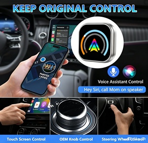 Adaptador Inalámbrico CarPlay de Conexión Automática, Mini Caja AI Plug-and-Play, Compatible con Todos los Modelos de Automóviles, Servicios OEM/ODM Disponibles - Product Image 3