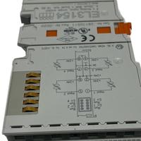 Terminal de Entrada Analógica EtherCAT EL3154, 0-10V, 4-20mA, RTD, 16 Bits, 4 Canales, Adquisición de Señales de Proceso, Temperatura