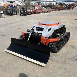 Tondeuse à gazon robotisée mini RC sur chenilles en caoutchouc, grande puissance, moteur de marque, la <span class=keywords><strong>moins</strong></span> chère au monde, pour jardin - Product Image 3