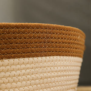 Nueva cuerda de algodón tejida Cama de Gato cojín cuerda de algodón tejida perros pequeños y cachorros cama de dormir Linda cama para mascotas para gatos de interior sofá - Product Image 5