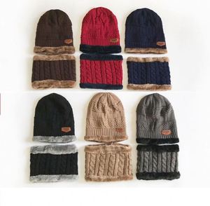Gorro de Lana Grueso y Suave de Alta Calidad para Esquí, Gorros Cálidos para Hombre, Gorro de Lana de Invierno para Cuello, Conjunto de Gorro y Bufanda de Punto para Hombre y Mujer - Product Image 5