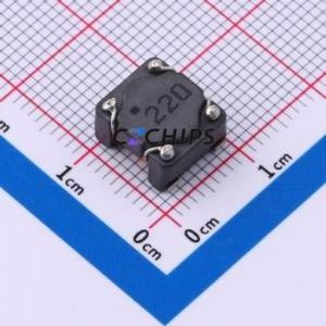 YLCM1006C-220T Common Mode Filter SMD,10x8.7mm RF ( Number of Channels: 2 )( Dielectric Strength: 600V )( Rated Current: 3.8A ) - Product Image 1