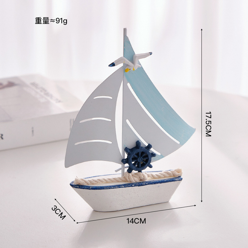 Small wrought iron boat