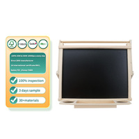 Pizarra Magnética Educativa con Superficie de Lona Magnética, Exhibición Portátil para Bodas, Material MDF