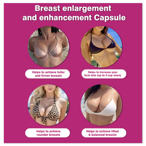 थोक स्तन वृद्धि कैप्सूल महिलाओं के लिए स्तन लिफ्ट मजबूत हर्बल पूरक के लिए प्राकृतिक पपीता स्तन वृद्धि कैप्सूल - Product Image 3