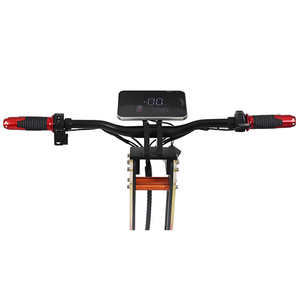 Trottinette électrique tout-terrain à double moteur 3000W, pliable, étanche, longue autonomie, véhicule de transport - Product Image 5