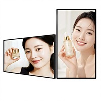 Pantalla Táctil IR Interactiva de 85 Pulgadas, Pantalla Digital LCD de Pared para Tiendas Minoristas, Android o Win11 Pro 4K, Señalización Publicitaria