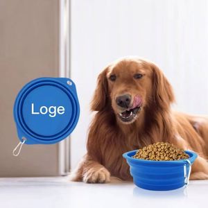 Tazón Portátil Plegable de Silicona para Mascotas, para Colgar, para Perros y Gatos, Vaso de Agua, Suministros para Mascotas, Venta al Por Mayor - Product Image 1