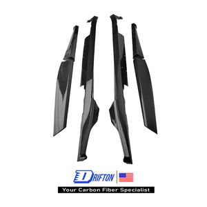 Pièces pour Ferrari Purosangue Jupes latérales en fibre de carbone sèche - Product Image 2