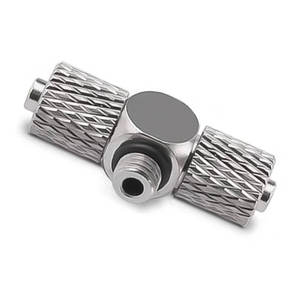 PB6-M3 nickelé cuivre <span class=keywords><strong>PB</strong></span>/PB6-M4/PB6-M5/PB6-M6 micro joint à vis rapide à trois voies - Product Image 1