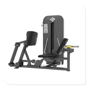 commercial gym equipment fitness pin loaded horizontal seated leg press plate machine