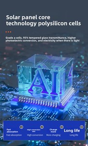 Tấm pin năng lượng mặt trời di động 3.5W 6V có thể tùy chỉnh, dùng để sạc điện ngoài trời, điện thoại di động - Product Image 3