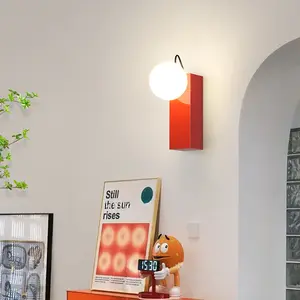 Bulb wall lamp Nordic Denmark removable magnetic bedroom bedside children's room lamp