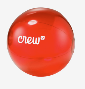 Ballon de plage gonflable translucide de 16 pouces imprimé sur mesure, cadeau promotionnel avec impression de logo personnalisé - Product Image 3