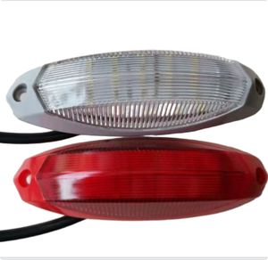 Feu de gabarit LED 24V pour bus, feu de signalisation universel rouge/blanc pour toit de bus Ankai Yutong Kinglong - Product Image 3