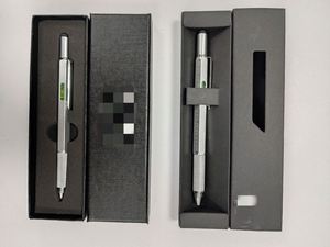 6 in 1 Multifunctional Tool Heavy Metal Ballpoint <b>Pen</b> With Level and Screwdrivers Customized logo Universal Stylus <b>Pen</b> - Product Image 6