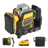 2025 pour DeWALT 360 °   Niveau laser vert rotatif 3D à 12 lignes, outil de marquage professionnel pour la construction en extérieur, batterie au lithium DW89LG