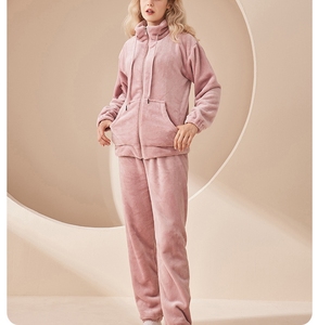 Wholesale Sleepwear Flannel <strong>Fluffy</strong> <strong>Pyjama</strong> Pants Set Vendors Nightwear Fleece Pajamas <strong>Men</strong> - Product Image 5