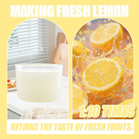 Sirop concentré de citron en vrac à peler soi-même pour la préparation de thés et de boissons 2,1 kg * 6 bouteilles Durée de conservation de 12 mois