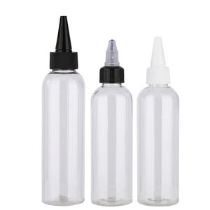 ขวดบีบพลาสติกสำหรับสัตว์เลี้ยง ขายดี พร้อมฝาปิดสีขาวดำแบบแหลม - Product Image 1