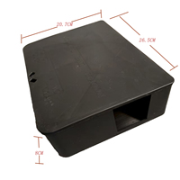 BSTW haute qualité réutilisable en plastique sans cruauté souris rat appât bloc boîte station de contrôle des rongeurs