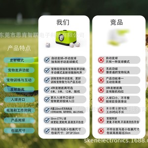 Lanzador Automático de Pelotas para Perros, Recargable, Juguete de Entrenamiento para Mascotas, Diseño Moderno Blanco, Producto de Entrenamiento de Agilidad - Product Image 3