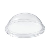 Dôme sphérique personnalisé en polycarbonate transparent pour l'extérieur, couverture de lampe LED en polycarbonate, résistant aux UV, service de pliage