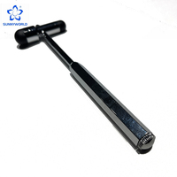 Metal Multifunctional Percussion Hammer Double-headed Nerve Diagnosis and Nursing Hammer Plastic Medical Hammer
