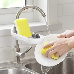 Manufacturer Expandable Storage Drain Basket <b>Sponge</b> Soap <b>Holder</b> <b>Kitchen</b> Sundries Storage Case Home Accessories - Product Image 6