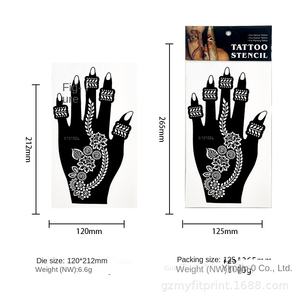 2025 nouveau modèle de <span class=keywords><strong>tatouage</strong></span> <span class=keywords><strong>Simple</strong></span> <span class=keywords><strong>henné</strong></span> peinture corporelle Semi-Permanent une minute main supérieure <span class=keywords><strong>tatouage</strong></span> autocollants temporaires - Product Image 2