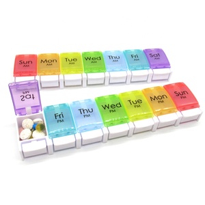 Hàng tuần <span class=keywords><strong>Pill</strong></span> Organizer BPA miễn phí 7 ngày <span class=keywords><strong>Pill</strong></span> trường hợp với mùa xuân Mở thiết kế ngăn lớn nhựa y học du lịch <span class=keywords><strong>Pill</strong></span> <span class=keywords><strong>container</strong></span> - Product Image 2