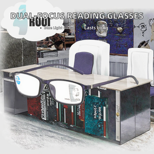 Gafas de Lectura con Lentes Progresivas Multifocales para PC, con Zoom Automático Inteligente, Doble Uso, Anti-luz Azul, para Presbicia - Product Image 2
