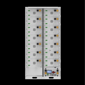 Gabinete de Almacenamiento de Energía Refrigerado por Aire para Exteriores, Personalizado, 50KW 200KWH, Batería LiFePO4, IP54, Red Híbrida, Comunicación RS485 - Product Image 1