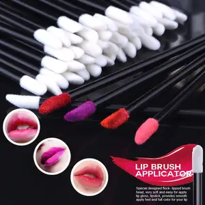 Disposable Brushes Disposable Lip Gloss Applicator Wands Lip Brush Gloss Lipstick Cleaners Makeup Tool Mascara Wand Eyelash Cleaning Brus