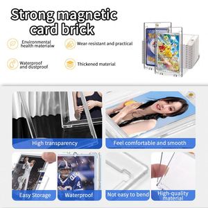 Étui en plastique magnétique One Touch FX 35PT pour cartes de visite et cartes à collectionner, protection UV, sans acide, compatible avec les protège-cartes Penny - Product Image 6