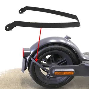 Superbsail-guardabarros trasero de acero para patinete eléctrico, Cable de protección, para Mijia Pro2 1S