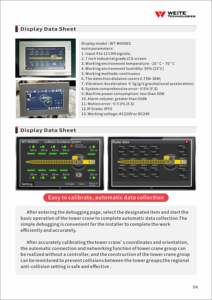 Système anti-collision pour grue à tour Capteur <span class=keywords><strong>radar</strong></span> et coordonnées 3D pour la construction - Product Image 5