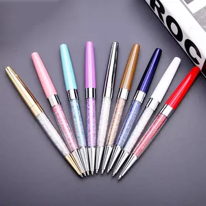 GemFully school supplies for students stationery diy ink pen charms diamond stud ink pen
