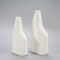 Bouteilles de pulvérisation à gâchette vide en plastique HDPE 350mL/500mL bouteilles pour solutions de nettoyage plantes vinaigre pour animaux de compagnie BBQ alcool à friction