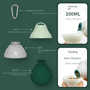 <span class=keywords><strong>Bebedero</strong></span> Portátil de <span class=keywords><strong>Silicona</strong></span> para Mascotas, Taza para Perros, para Paseos al Aire Libre, 2026 - Product Image 4