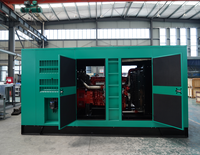 Générateur diesel silencieux refroidi par eau avec moteur turbocompressé WeiChai et alternateur sans balais Stamford, garantie mondiale complète