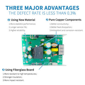 Fonte de Alimentação Chaveada XC de Alta Qualidade 48V 150W 88% de Eficiência 3 Anos de Garantia CE RoHS para Entrada 100-240V para Aplicações Industriais e de Beleza - Product Image 4