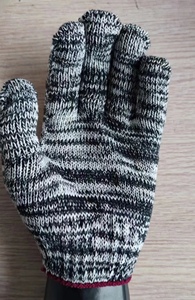 Shuoya barato mejor venta jardín blanco algodón tejido trabajo proteger la construcción guantes de trabajo - Product Image 4