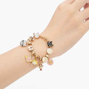 Pulsera de dijes para mujer con diseño de libélula de <span class=keywords><strong>puerta</strong></span> <span class=keywords><strong>secreta</strong></span> de anime, llave negra, accesorios DIY personalizados, forma irregular, moderna, para aniversario - Product Image 2