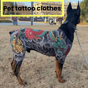 Tuta con Tatuaggio <span class=keywords><strong>per</strong></span> Animali Domestici, Design a Quattro Zampe <span class=keywords><strong>per</strong></span> <span class=keywords><strong>Cani</strong></span> e Gatti, Universale <span class=keywords><strong>per</strong></span> Tutte le Stagioni, Alla Moda, Cool e Divertente - Product Image 3