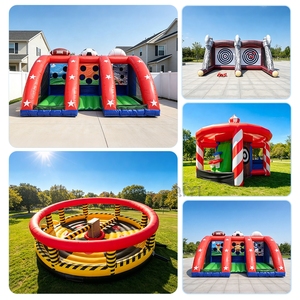 Juego Inflable Comercial 3 en 1: Fútbol, Béisbol y Otros Deportes para Alquiler en Eventos - Product Image 6