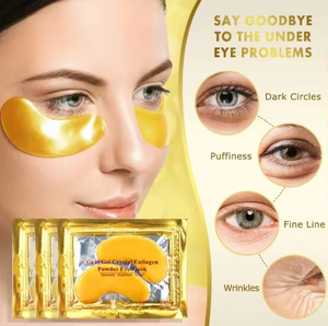 Atacado Cuidados Com A Pele Sob Patches De Gel De Olho Personalizado 24K Ouro Colágeno Máscara De Olho Folha De Ácido Hialurônico <span class=keywords><strong>Eye</strong></span> <span class=keywords><strong>Patch</strong></span> - Product Image 2